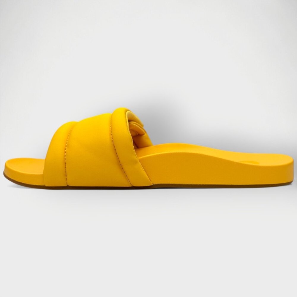 OluKai Sunbeam Slide Women’s Sandals Solar Glow Yellow Size 6 NEW No Box - Picture 3 of 9